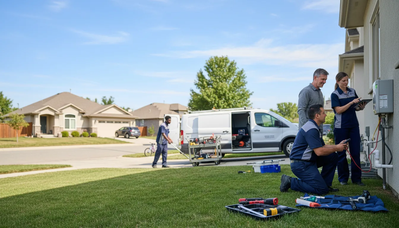 Tankless water heater service in Holland, KY